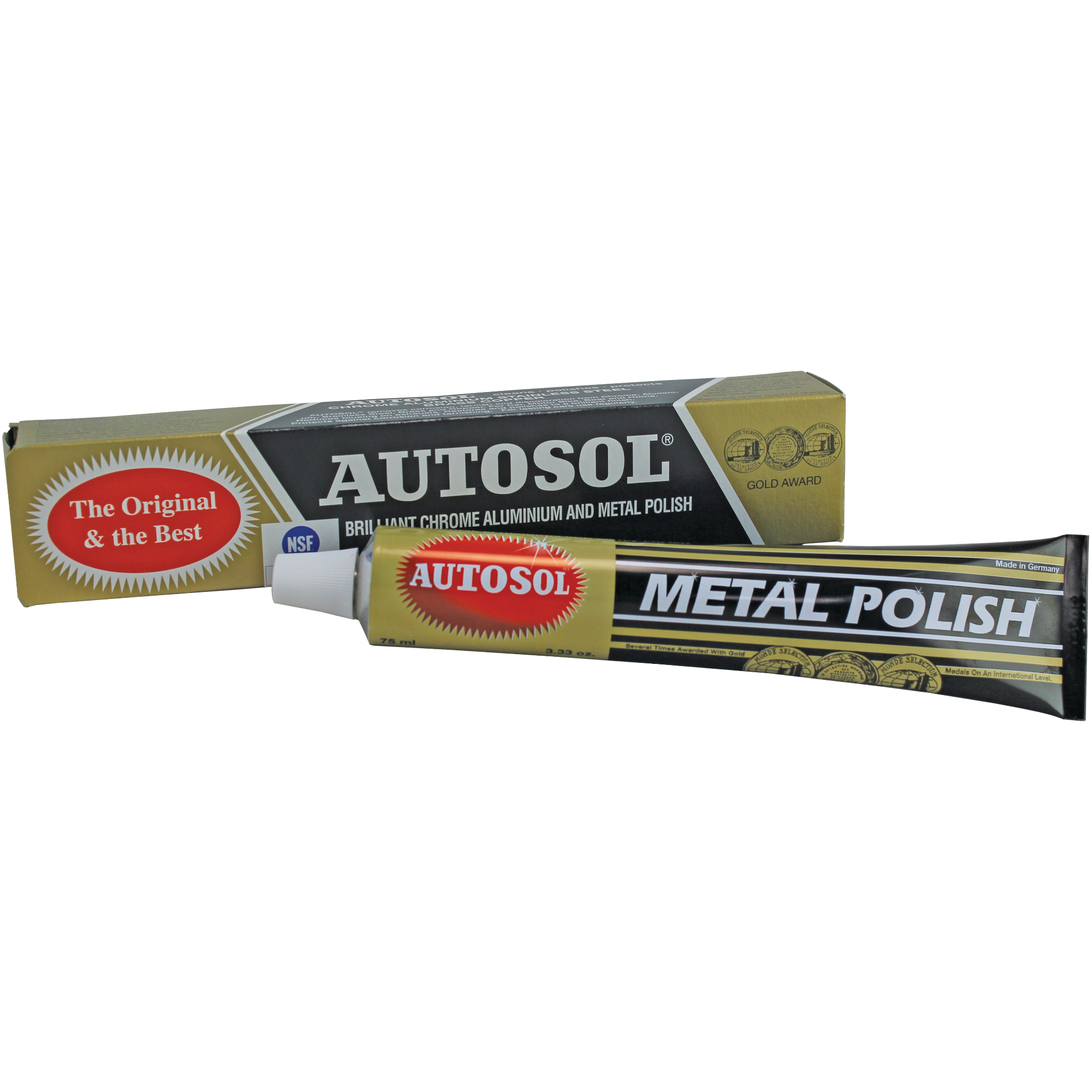 Autosol 75ml Metal Polish Black
