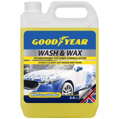Goodyear Wash & Wax Shampoo 2.5 Litres