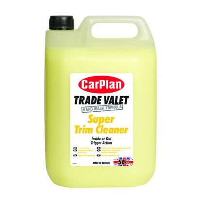 CarPlan  Super Trim Cleaner Trade Valet Inside Out Trigger Action Hand Wash 5L