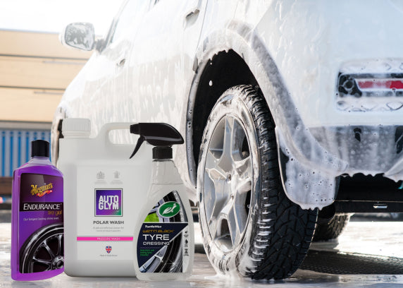 Effective exterior car care products for a polished, clean, and well-maintained vehicle