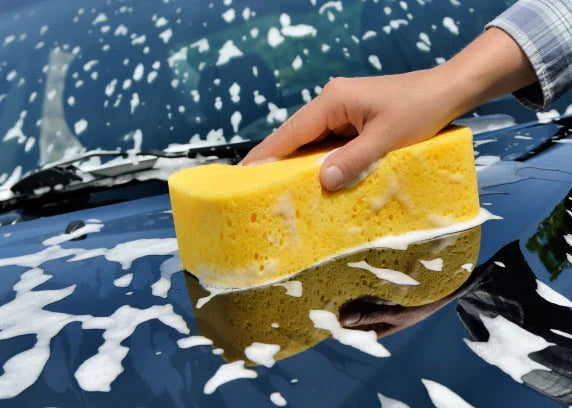 Premium vehicle cleaning sponge for streak-free car care
