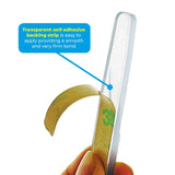 Simply Clear Slimline Door Guards Pack of 4; slim transparent guards to protect vehicle doors from scratches