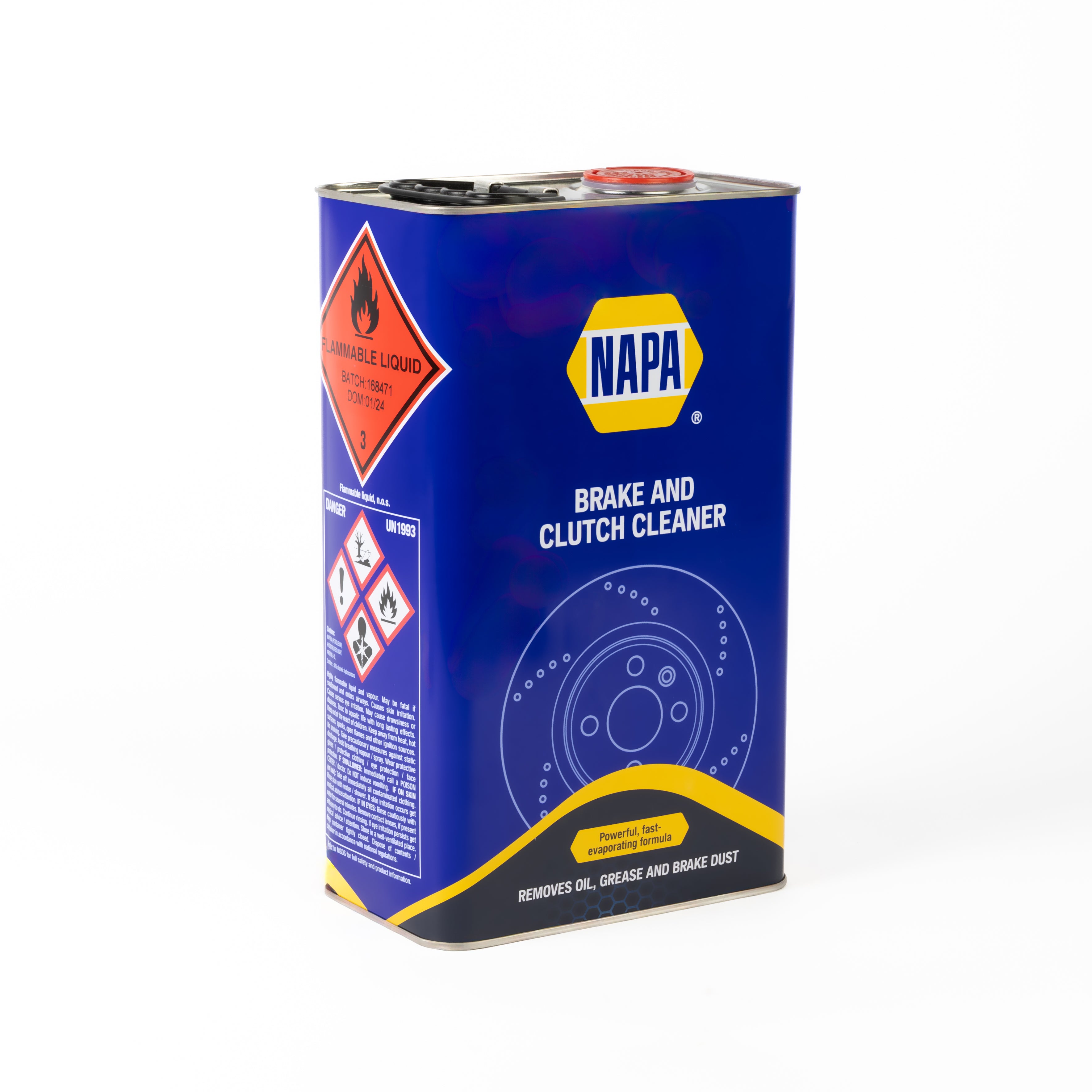 NAPA Brake and Clutch Cleaner 5 Litres