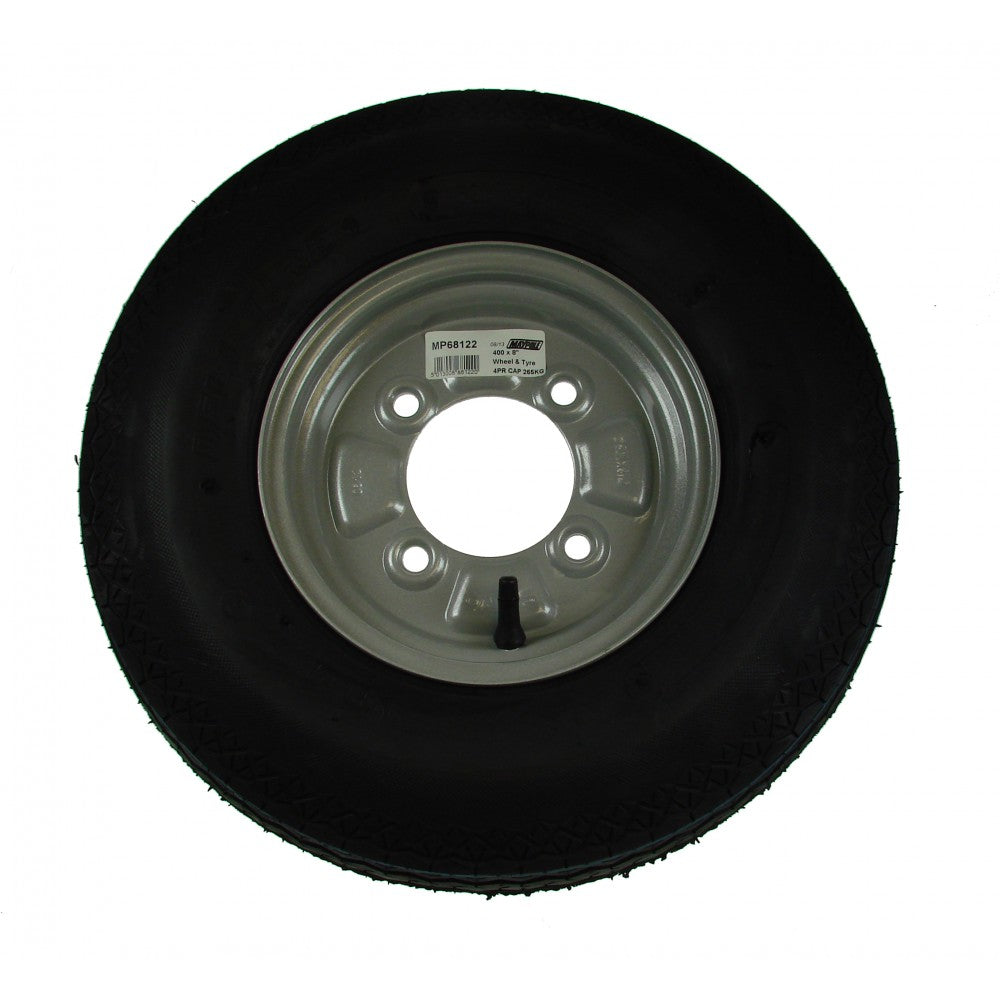 Maypole Wheel & Tyre 400X8 Fits Mp6812 Trailer
