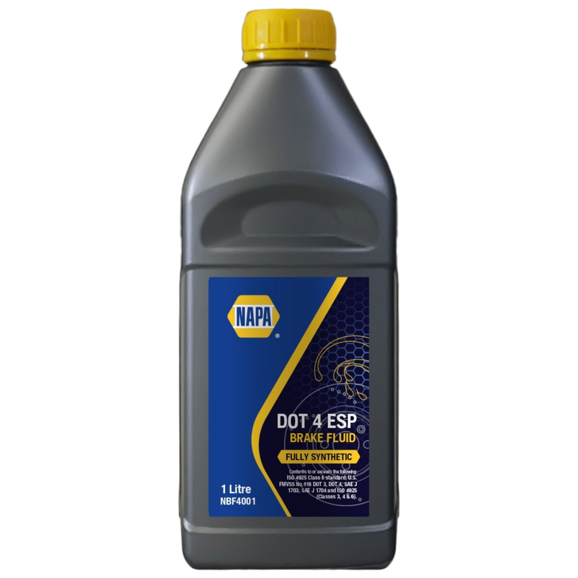 NAPA Brake Fluid DOT 4 ESP 1 Litre