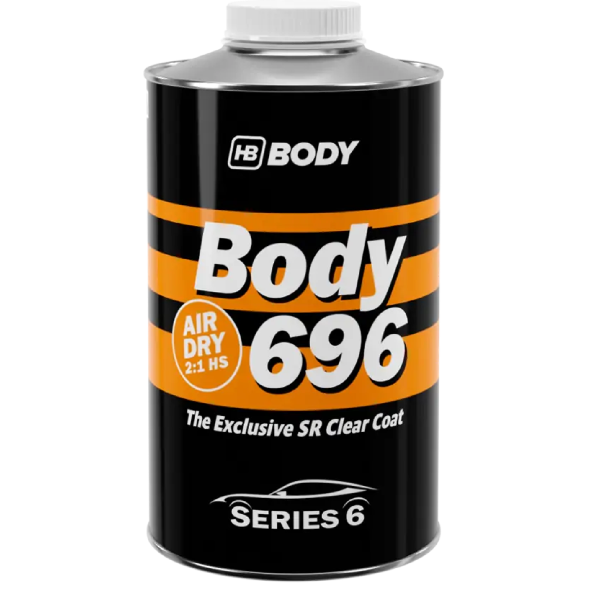 HB BODY 696 AIR DRY CLEAR HS SR 2:1 TRANSPARENT 1L