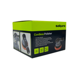 Sakura cordless car polisher, portable, smooth paint finishing.