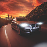 Osram H1 halogen headlight bulbs, +150% brighter twin pack.