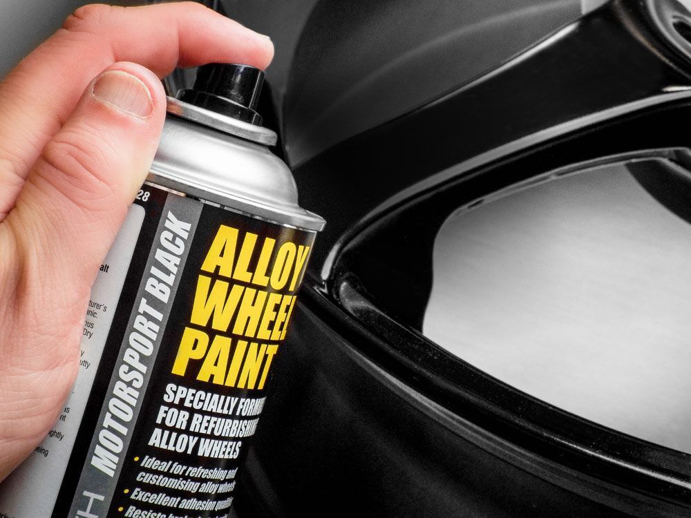 E-Tech Alloy Wheel Repair Kit - Motorsport Black