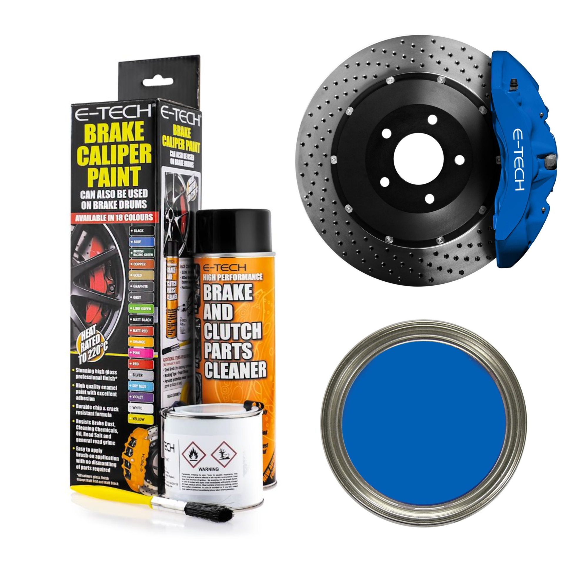E-Tech Caliper Paint Kit - Blue