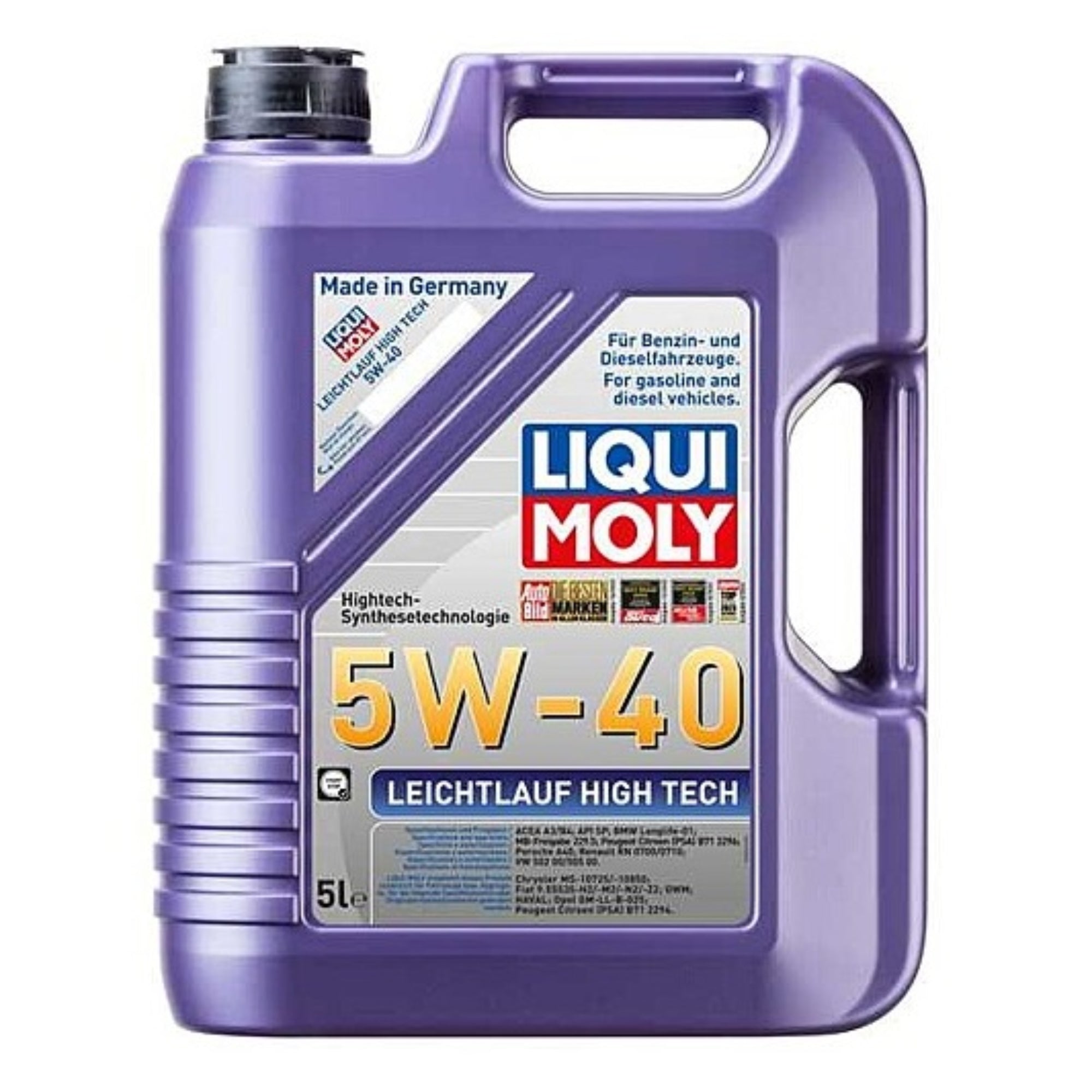 Liqui Moly Engine Oil Leichtlauf High Tech 5W-40 5L