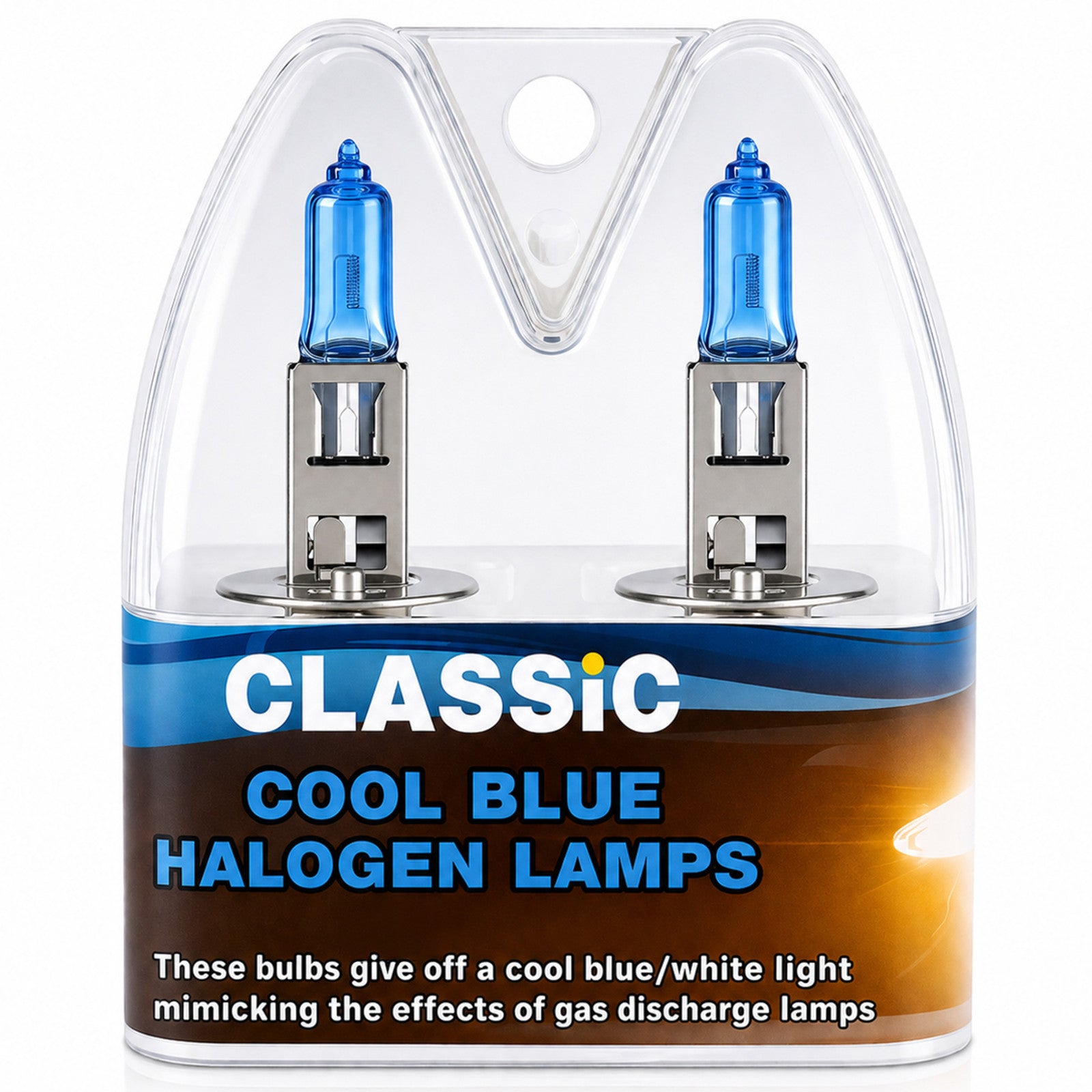 H1 Classic Cool Blue Halogen Lamps