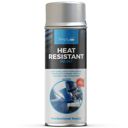 Simply Auto 400ML Silver Heat Resistant Spray
