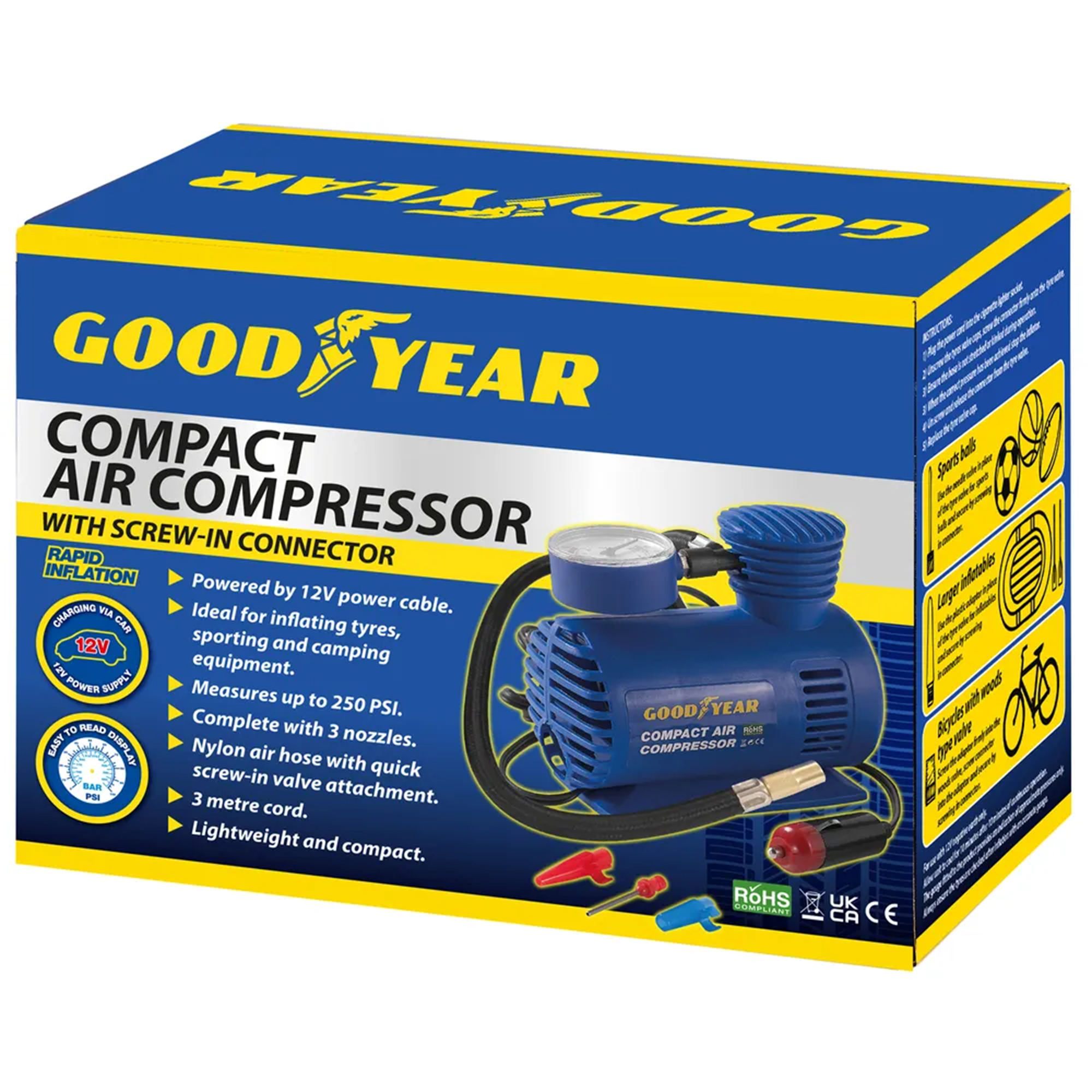 Goodyear Pro Mini Air Compressor