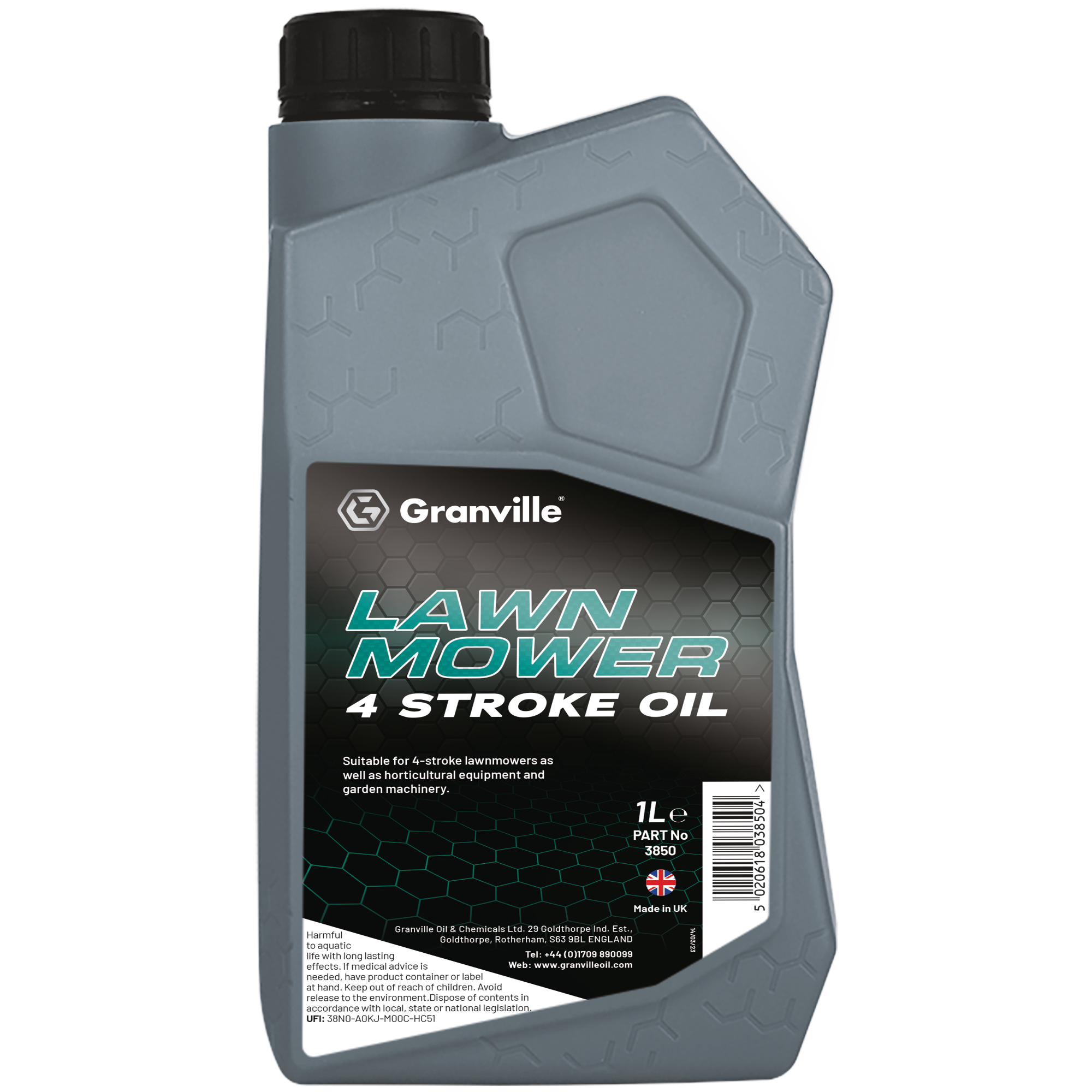 Granville 4 Stroke Lawnmower Oil 1 Litre