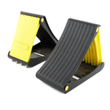 Leisurewize Folding Wheel Chocks 2 Pack with Spikes