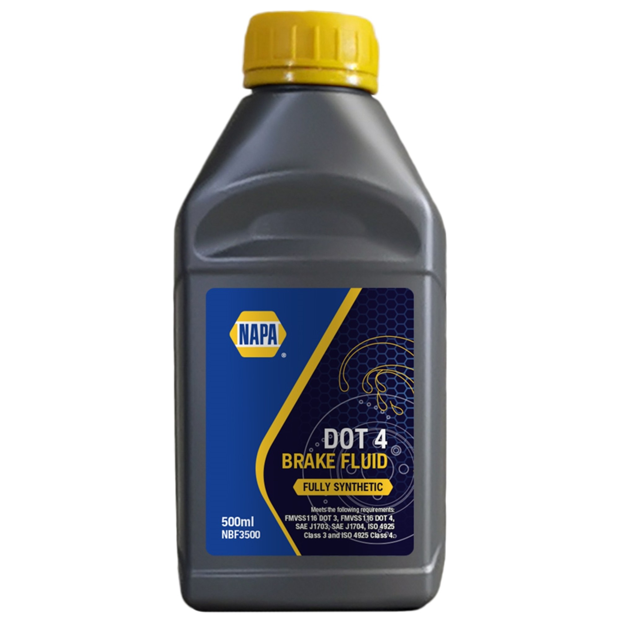 NAPA DOT 4 Brake Fluid 500ml