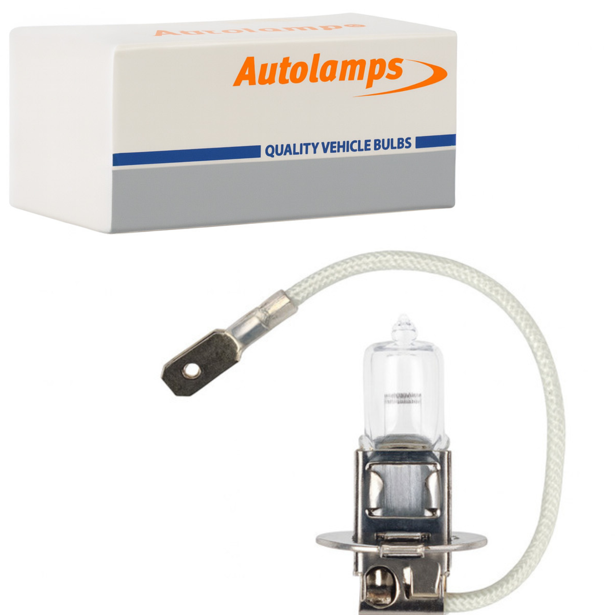 Autolamps 483 headlight bulb 12V 100W halogen bulb designed for high-performance vehicle lighting.