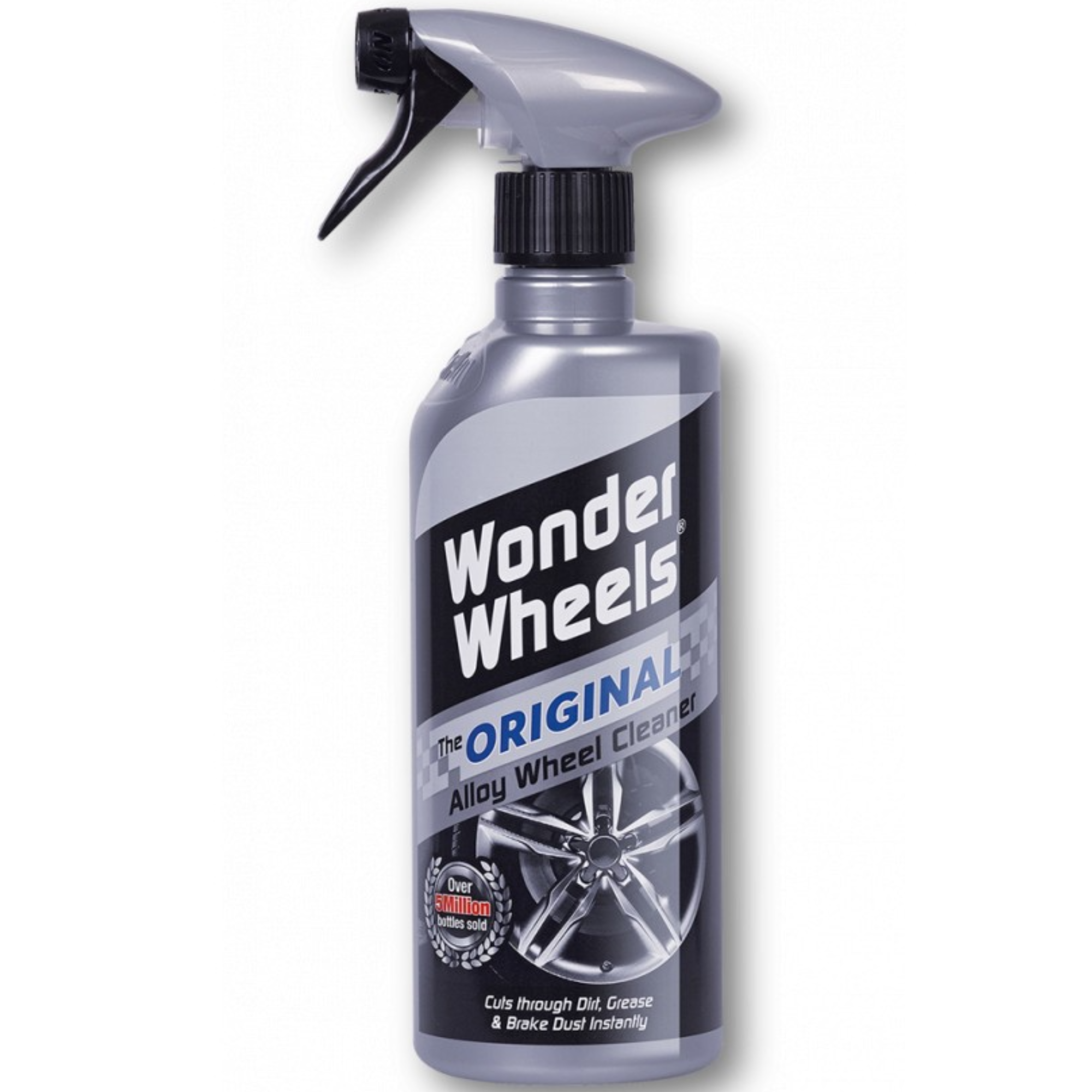 Wonder Wheels Original Alloy Wheel Cleaner Cuts Through Dirts Grease 600ml