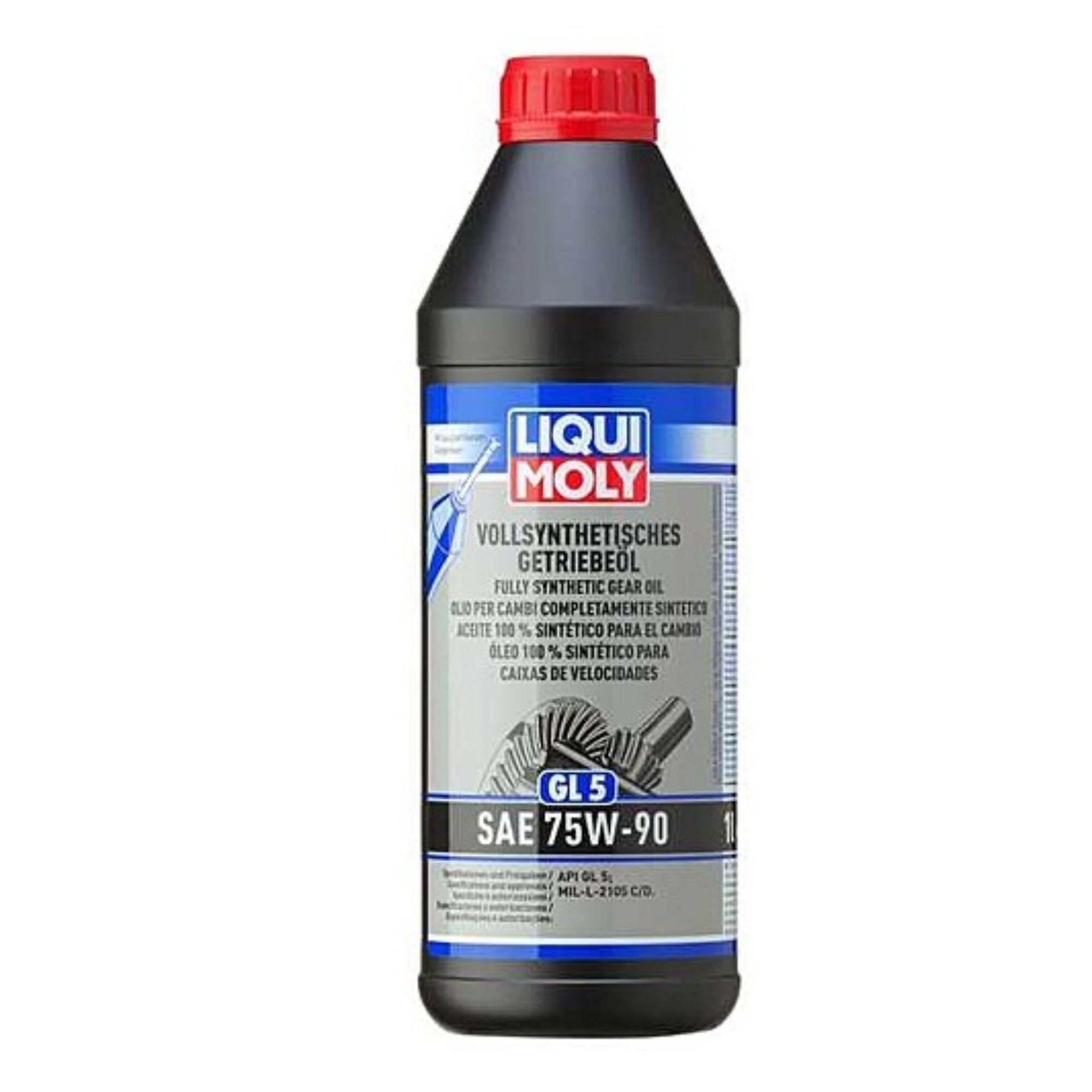 Liqui Moly Fully Synthetic Gear Oil GL5 SAE 75W-90 1L