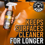 Matte finish detailer 16 fl. oz., Chemical Guys, protects and enhances matte paint surfaces.