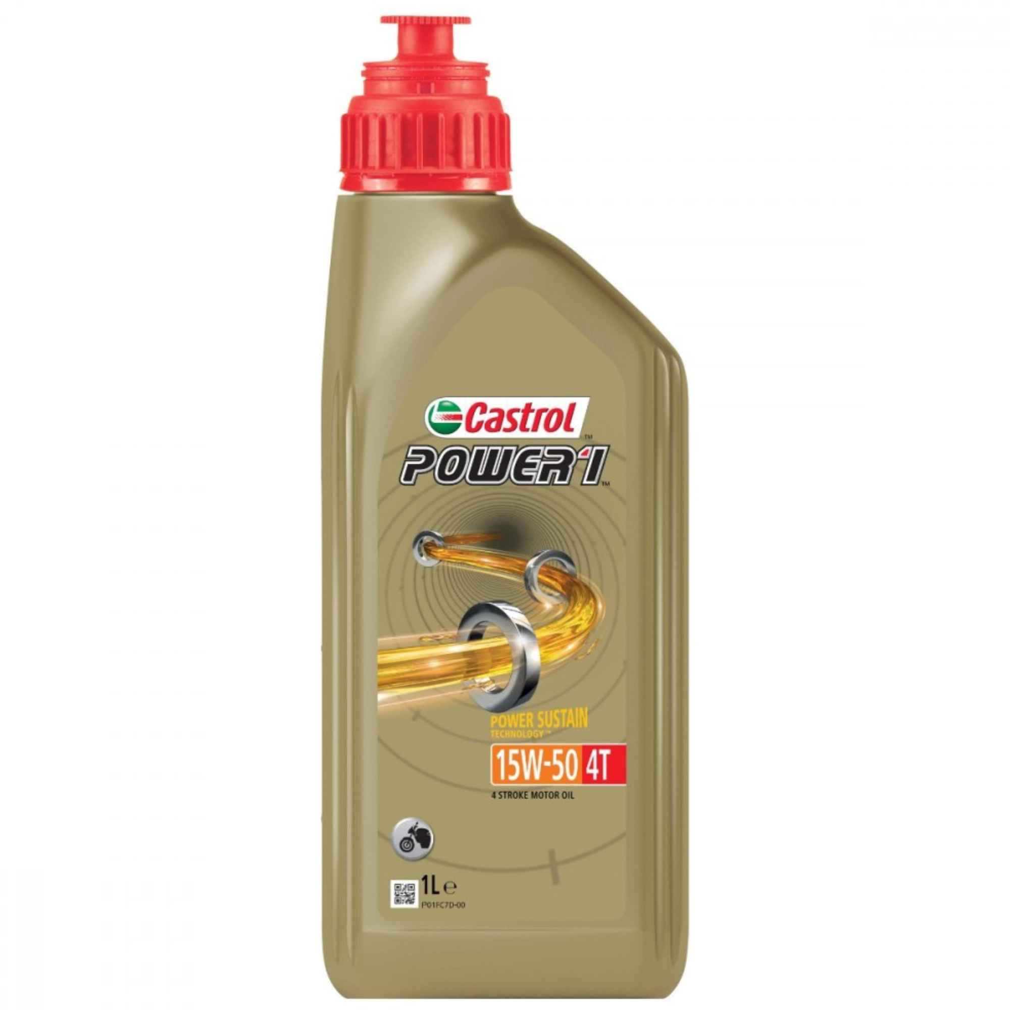 Castrol POWER1 4T 15W-50 Engine Oil 1L