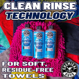 Microfiber auto wash concentrate 16 fl. oz., gentle on paint, effective cleaning.
