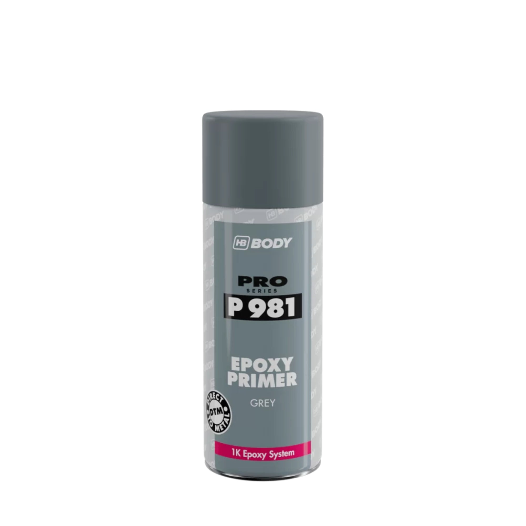HB BODY P981 Epoxy Primer Spray Grey 400ml