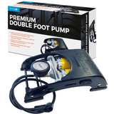 Premium Single Barrel Foot Pump for Tyres Bikes paddling pool Inflatables 100PSI