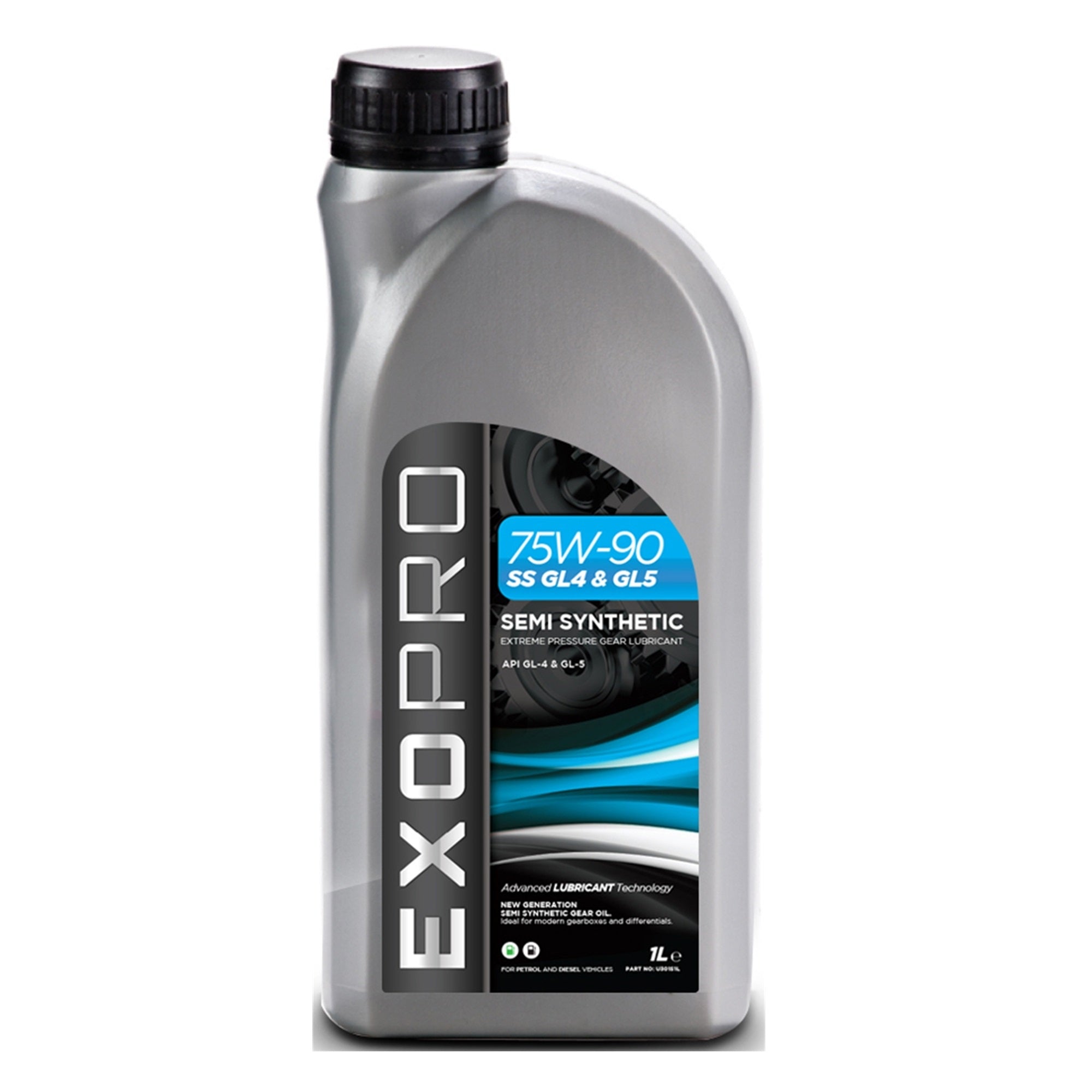 ExoPro Extreme Pressure Gear Lubricant 75W-90 SS GL4 & GL5 1L
