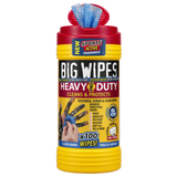 Big Wipes Heavy-Duty Pro+ 100 Wipes Tub (Red Top)