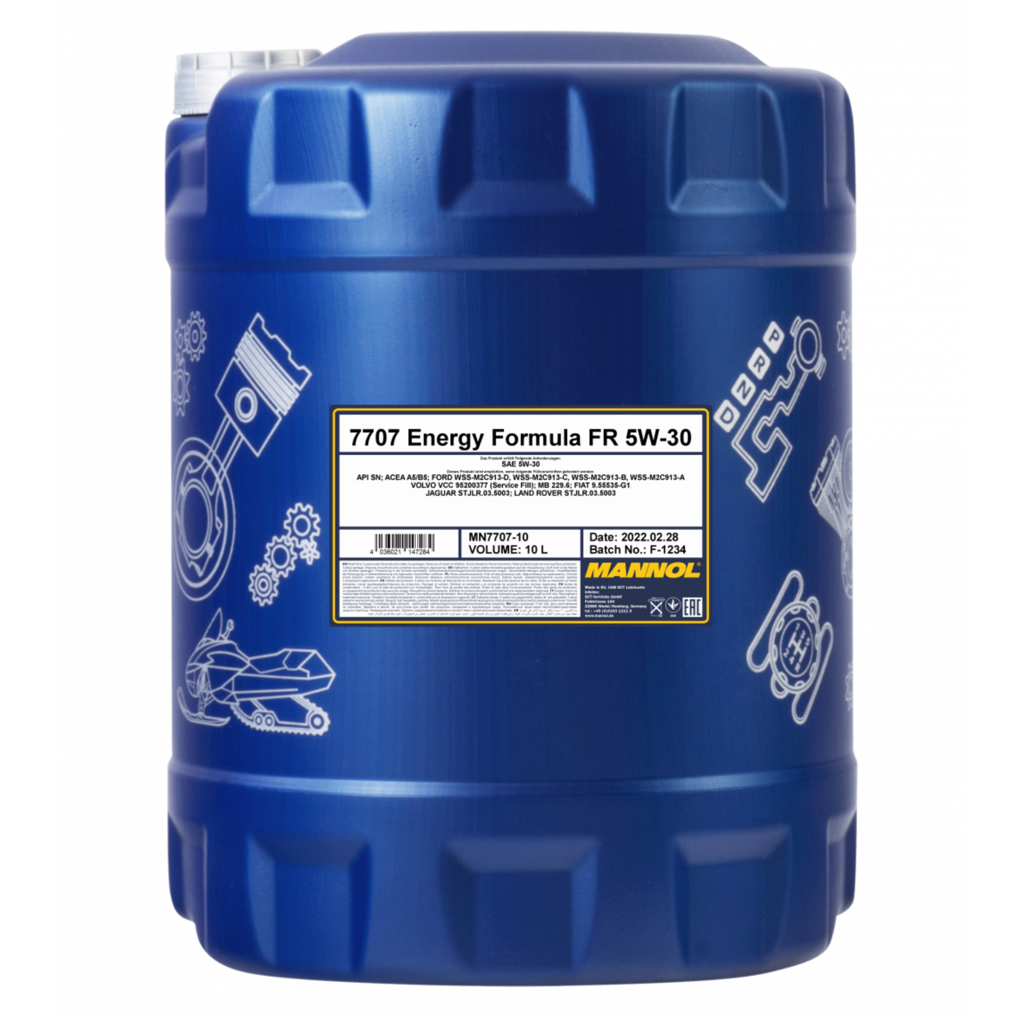 MANNOL Energy Formula FR Engine Oil 5W-30 10L