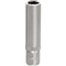 Premier Fully Polished Deep Socket 1/4