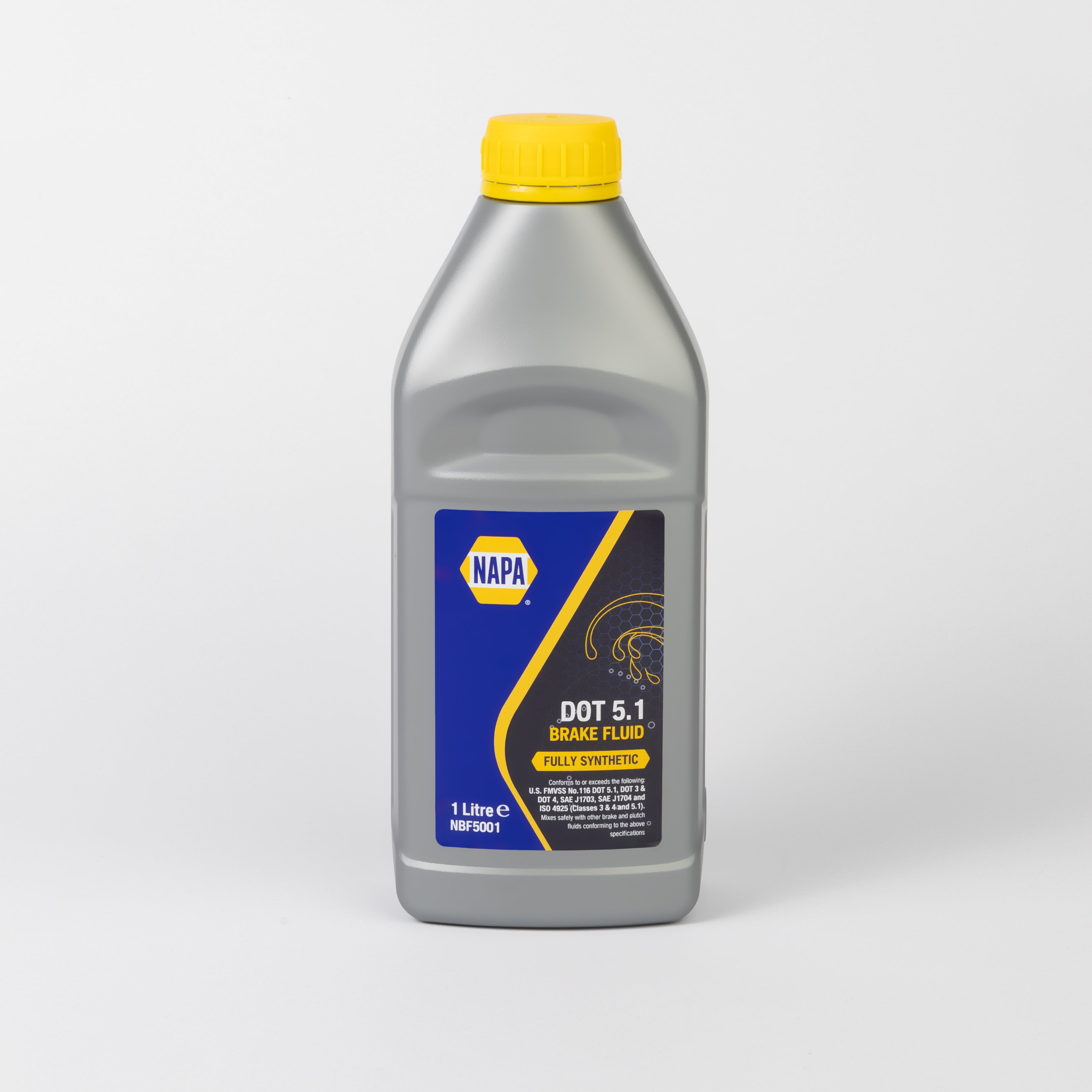 NAPA DOT 5.1 Brake Fluid 1 Litre