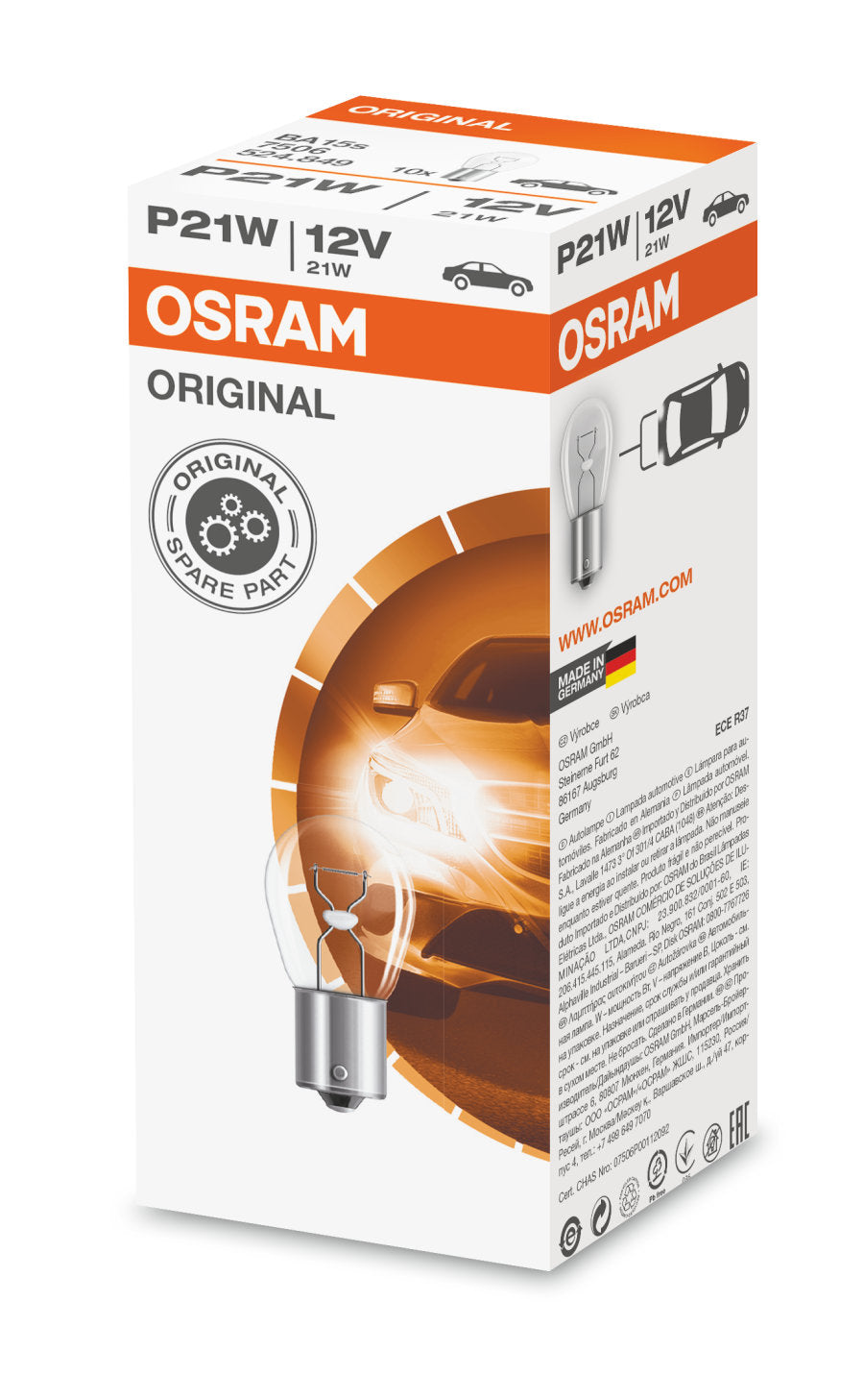 Osram Ultra Life P21W (7506ULT-02B) 2 Stück ab 1,20