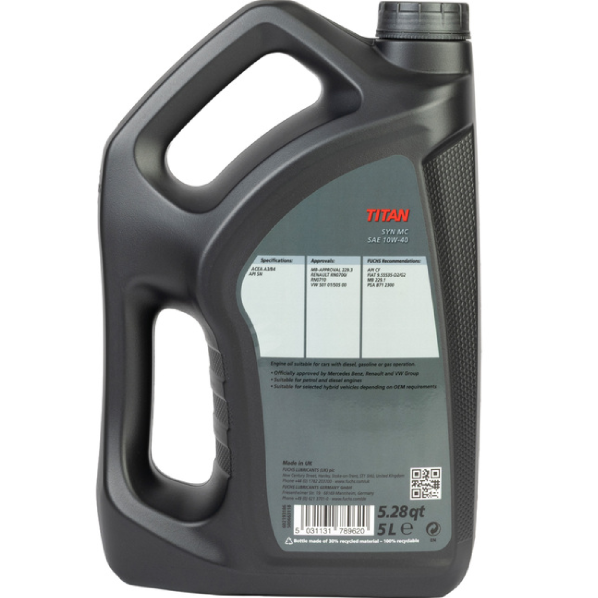 Fuchs Titan Syn Mc 10w-40 5L
