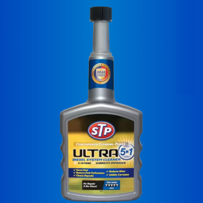 Stp Cleaning Power Ultra 5 In 1 Diesel System Cleaner 400 ml