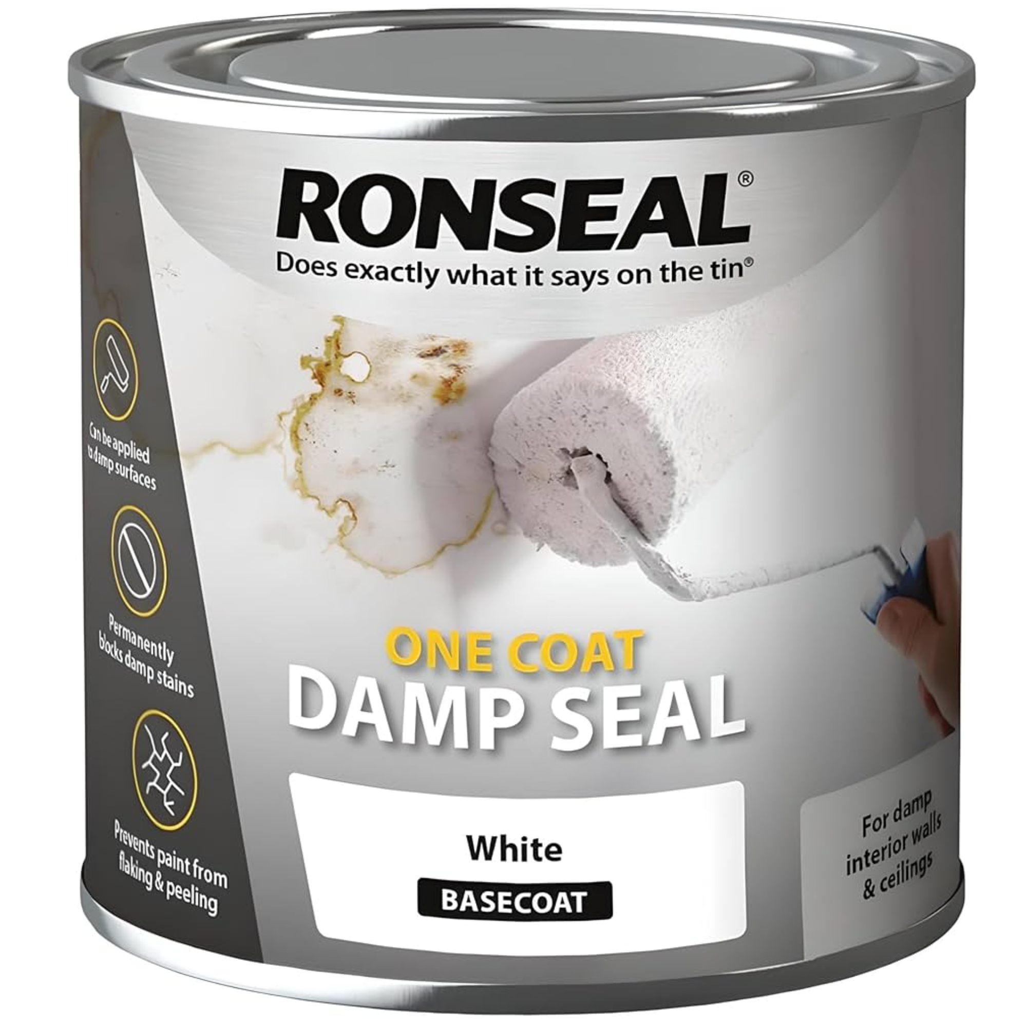 RONSEAL One Coat Damp Seal White 250ml