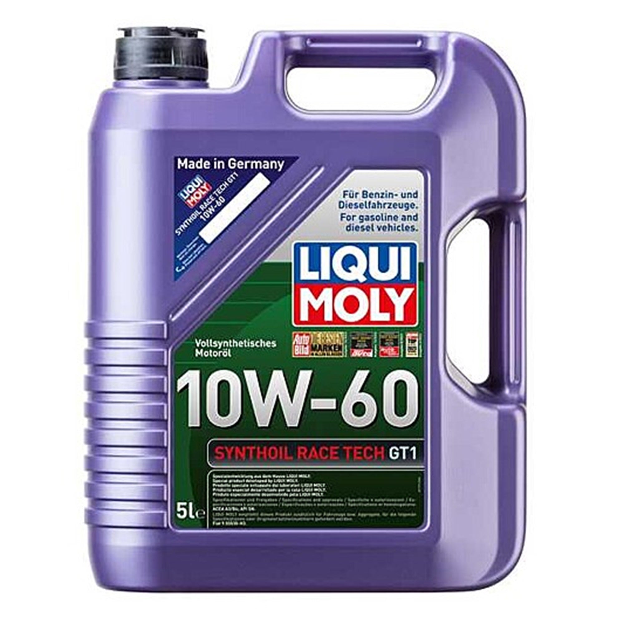 Liqui Moly Engine Oil Synthoil Race Tech GT1 10W-60 5L