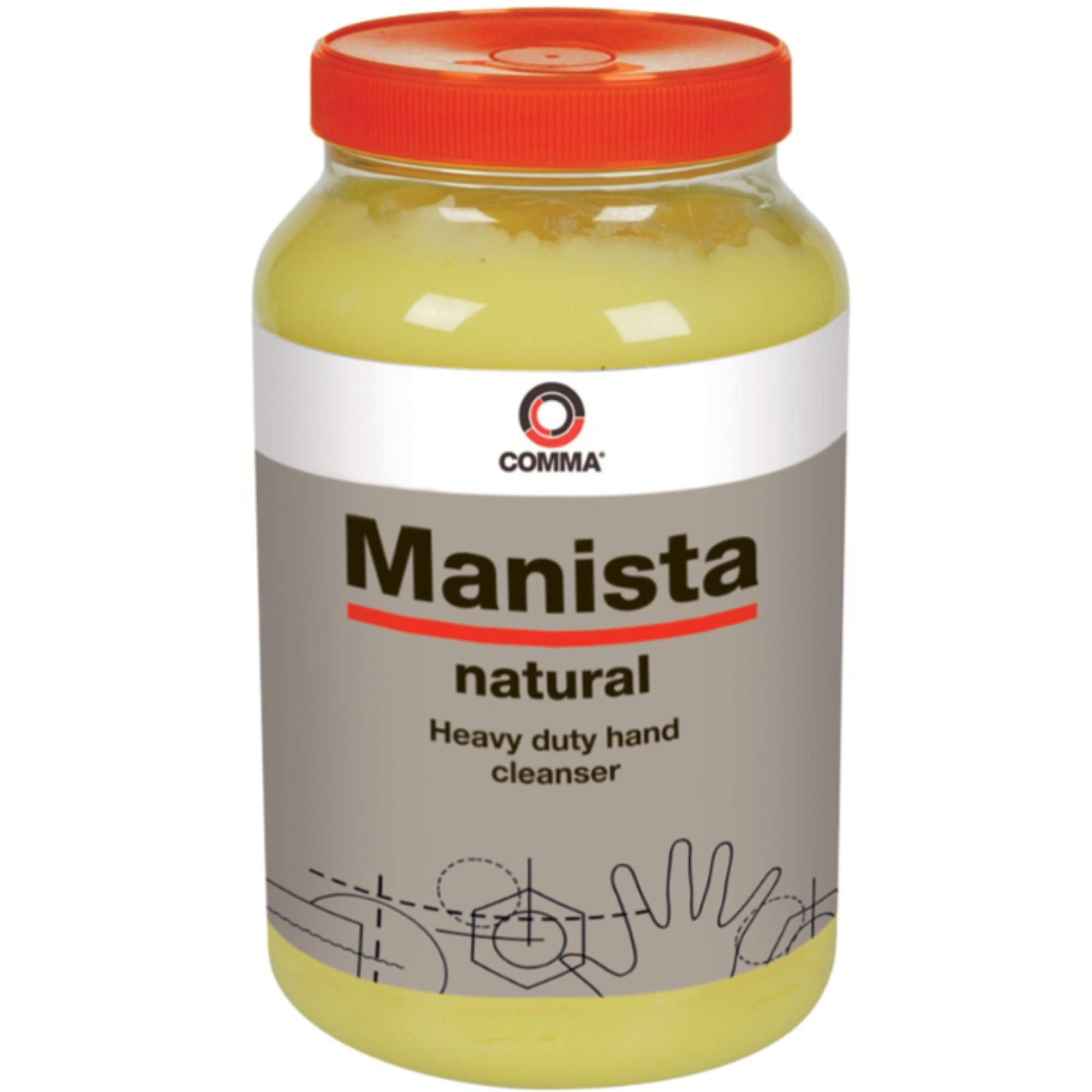 Comma Manista Heavy Duty Hand Cleanser with Perlite 3L