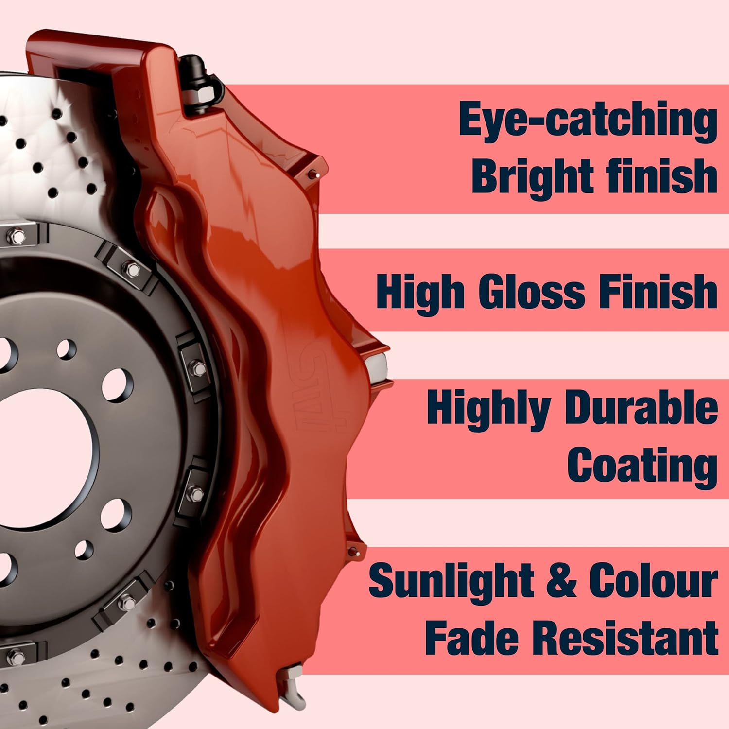 Hycote Caliper Paint Red Spraypaint 400ml