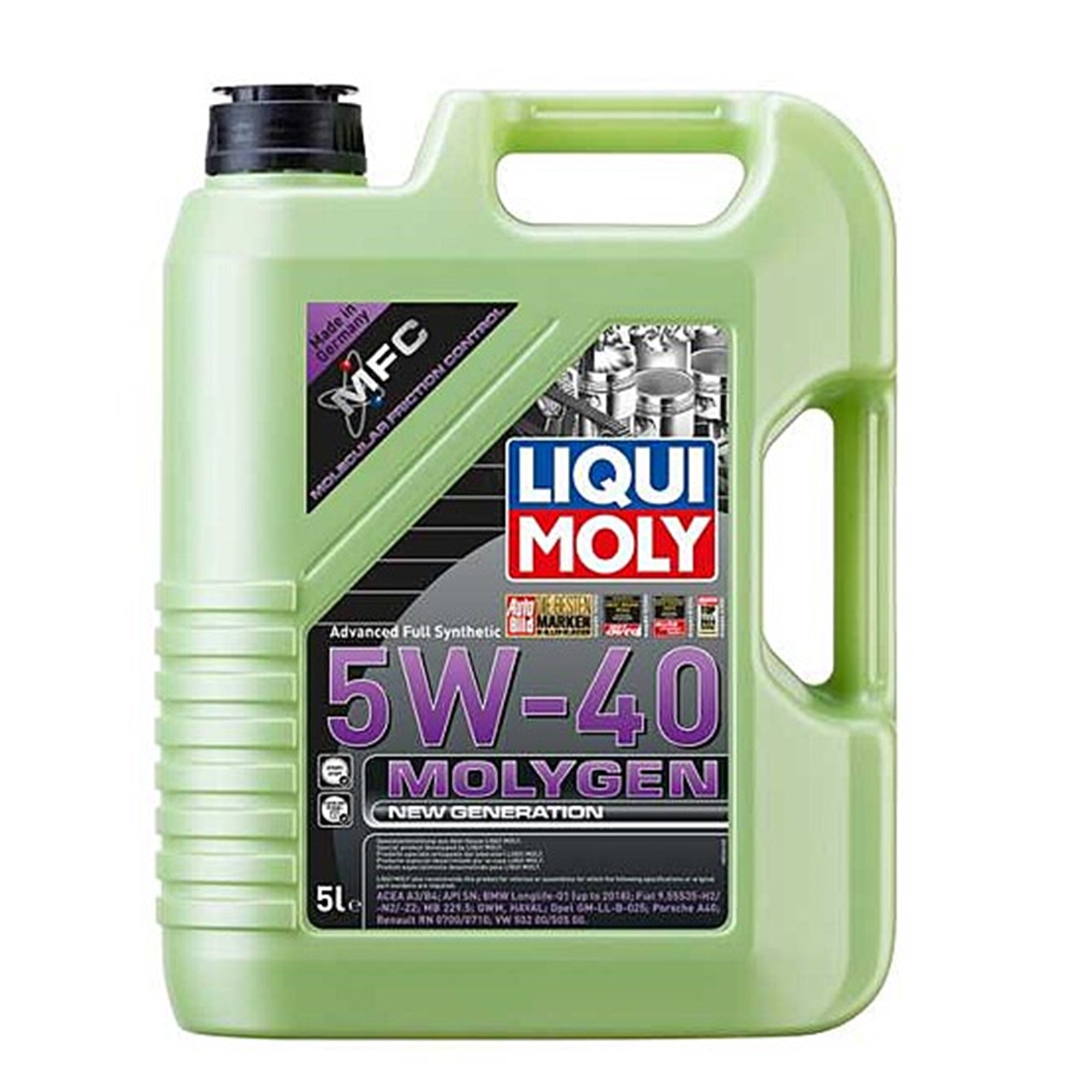 Liqui Moly Engine Oil 5W-40 New Generation Molygen 5L