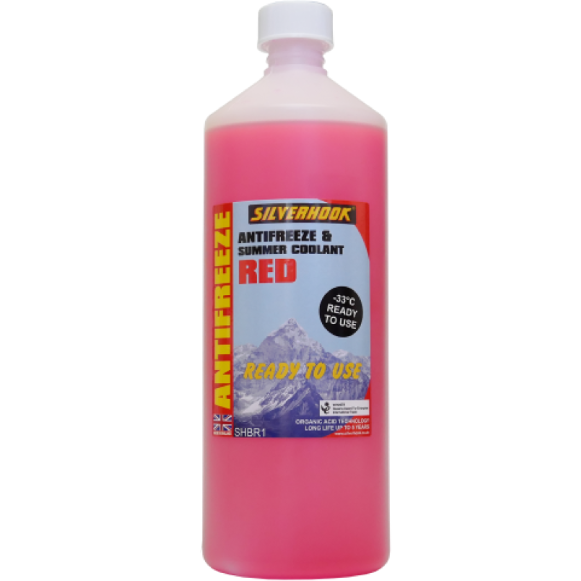 Silverhook Premixed Oat Antifreeze Red 1L