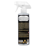 Leather cleaner 16 fl. oz., colorless, odorless, gentle on car interiors.