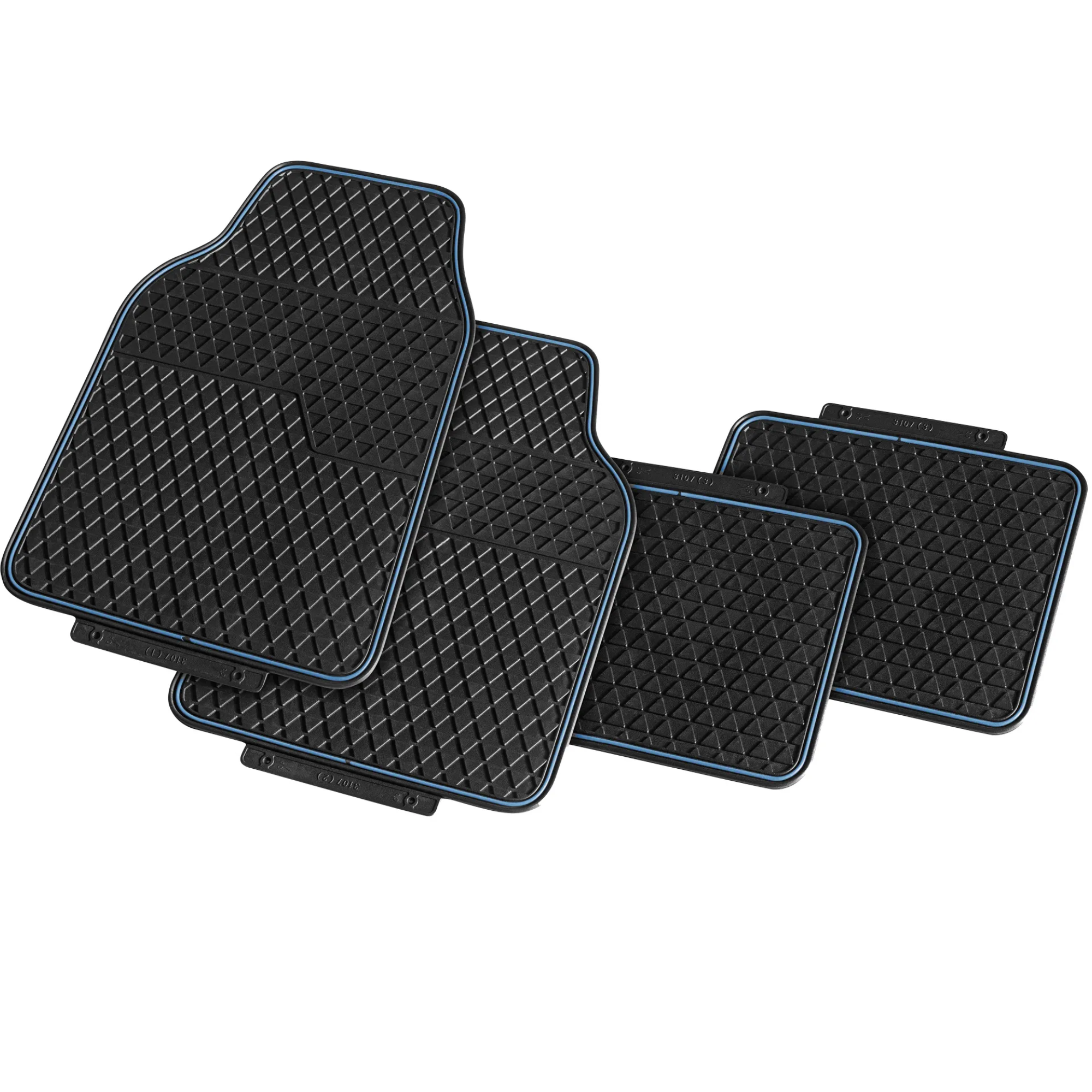 Sakura PVC Car Mat (Blue)