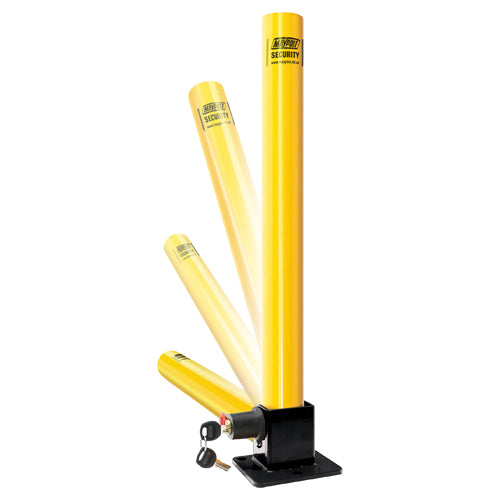 MP9733 Fold Down Security Post With Integral Lock