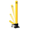 MP9733 Fold Down Security Post With Integral Lock