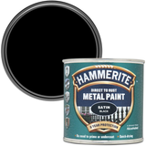 Hammerite Direct to Rust Metal Paint - Satin Black 250ml