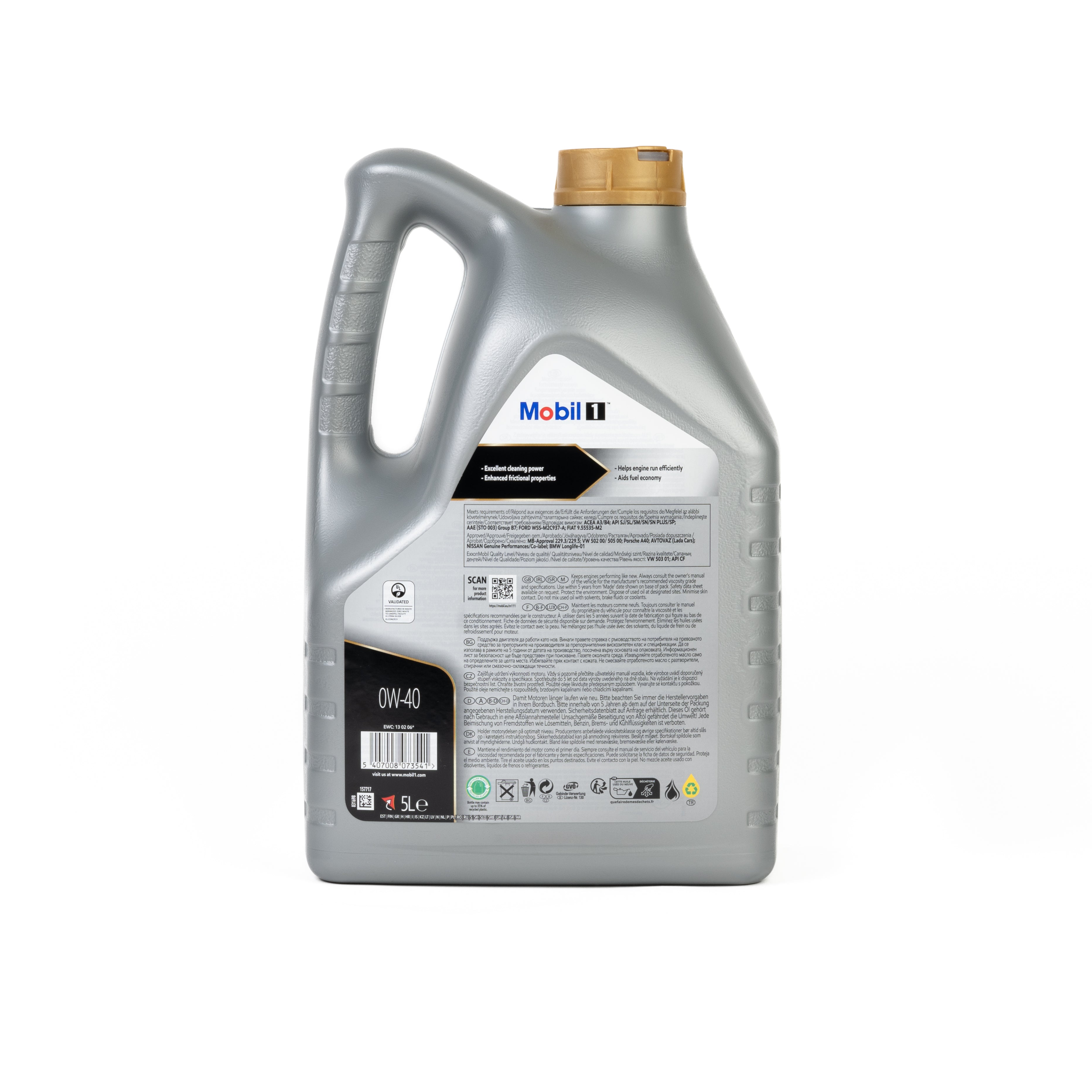 Mobil 1 FS Engine Oil 0W-40 5L