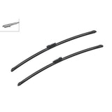 Bosch Aerotwin Flat Wiper Blade Set 27" (680mm) & 27" (680mm) - A101S